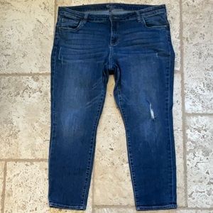 KUT From The Cloth Boyfriend distressed jeans